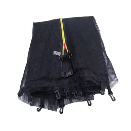 Yiju Trampoline Replacement Net Safe Net Accessories Surround Protection Parts Repair Breathable Buckle Without Poles Round Frame, 14FT