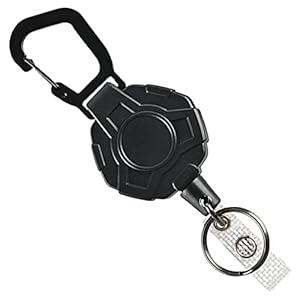 GANAZONO Multifunktionaler Schlüsselanhänger mit Karabinerhaken