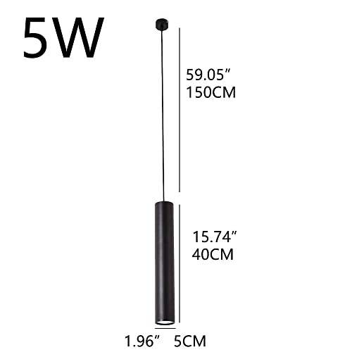 Lámpara colgante de diseño RAGGZZ con tubo LED fino de aluminio blanco para techo 2