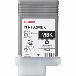 Rašalas Canon PFI102MB matte juodas pigment | 130ml | LP17/LP24/iPF500/iPF6XX