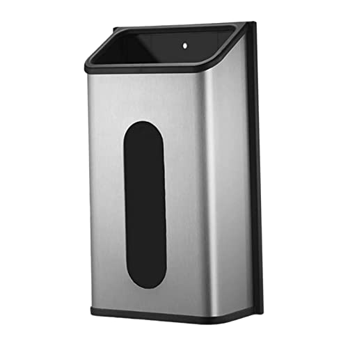 perfk Soporte de Bolsa de plástico de Material Acero Inoxidable, dispensador de Caja en de de, Organizador de para,