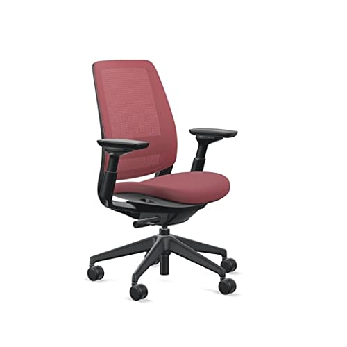 Image of Steelcase Series 2 Office Chair, Graphite Frame, Cogent Connect Merlot
