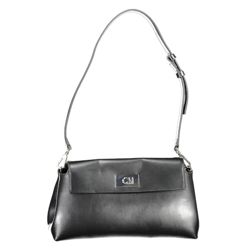 Sac à main en polyester noir femme Calvin Klein grand compartiment urbain chic