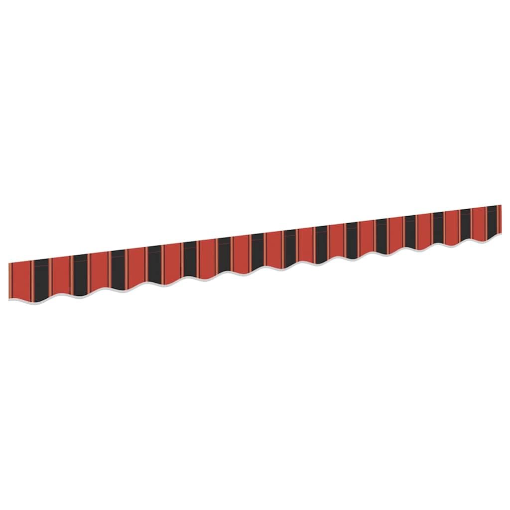 Cantonnière pour auvent multicolore 280x20 cm en toile de remplacement