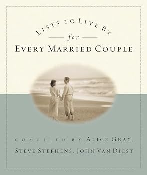 Paperback Lists to Live By for Every Married Couple Book