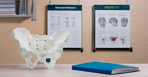 Labzio - Male Pelvis Skeleton Model, Anatomically Correct, Life Size – Ideal for Educational, Medical, and Demonstrative Purposes