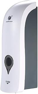 Decdeal Soap Dispenser, CHUANGDIAN 300ml No Drilling Shower Dispenser Wall Mounted Manual Bathroom Shower Gel Liquid Shampoo Sanitizer Dispenser Holder for Hotel, Office, Home, Healthcare Facilities