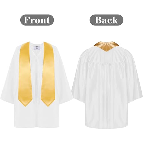 Toddler Boys Girls Kindergarten Preschool Graduation Gown Sash Sets Light Thin Graduation Outfits Sets for Kids Children3
