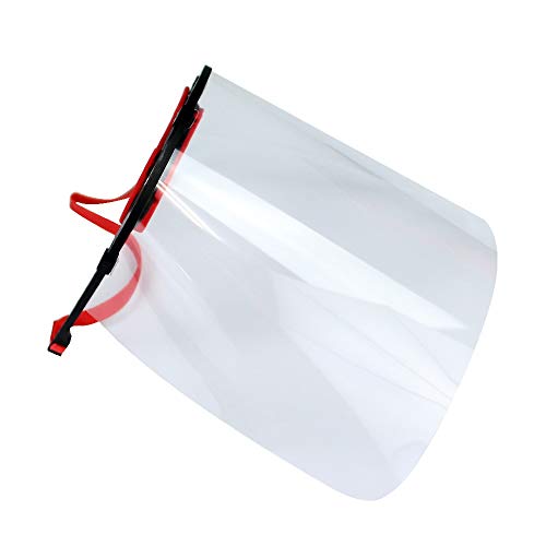 Tayg Build - transparante gezichtsbescherming met klittenbandsluiting, gemaakt in Spanje. 2 stuks