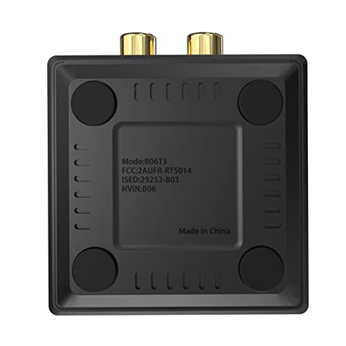 Ymoo Bluetooth 5.0 Receiver,100Ft Long Range Rca Aux 3.5Mm Jack Stereo Wireless Audio Adapter For Speaker/Active Subwoofer/Soundbar From Phone/Tablet/Pc In Home Music Stereo #TOP6