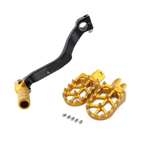 Repose pieds moto antidérapant avec levier de vitesse pour DRZ400S