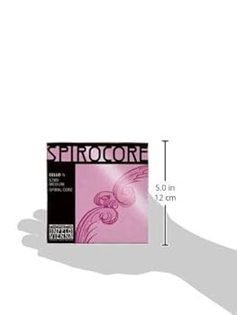 Amazon.co.jp: THOMASTIK SPIROCORE スピロコア チェロ弦セット