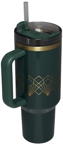 Image of STANLEY Quencher H2.O FlowState Tumbler 40 oz Forrest Gloss Deco,(Pack of 4)