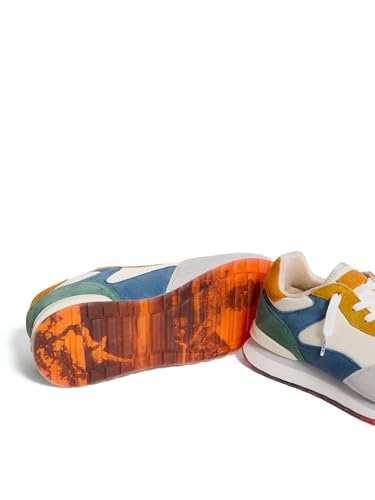 Hoff Para Mujer. 12202018 Zapatillas De Piel Bangkok Multicolor (36), Plano, Cordones, Casual - 5