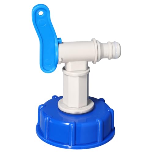 Accesorios para el tanque de galones, adaptador de manguera de agua de agua | Accesorios de tanques conector de manguera de jardín al aire libre - fino fuera de la espita de agua, accesorios para piez