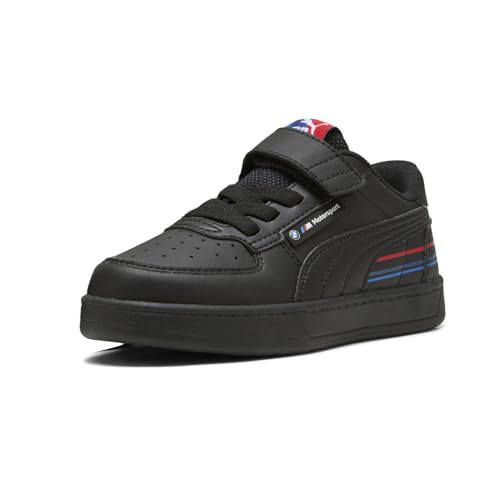 PUMA Kids Boys BMW M Motorsport Caven 2.0 Slip On Sneakers Shoes Casual - Black, Blue2