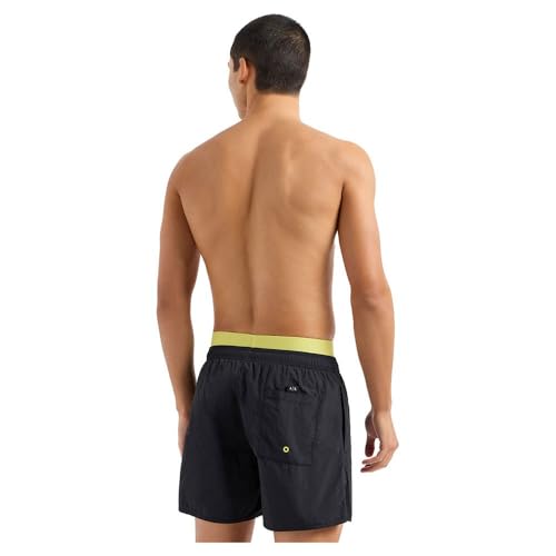 Armani Exchange Men's Swim with Logo Waistband2