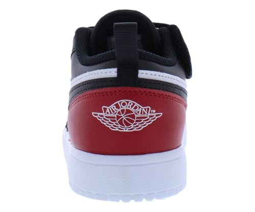 Jordan 1 Low Alt bébé et tout-petit en noir blanc et jaune ocre