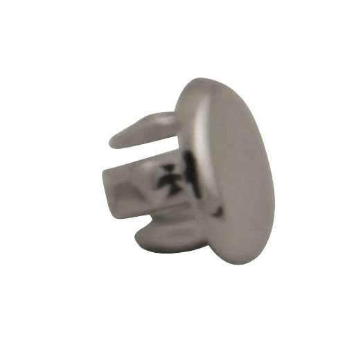 Polished Chrome Faucet Plug Button