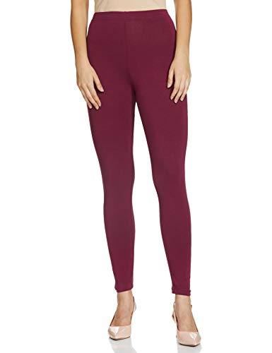 Image of GO COLORS Women Slim Cotton Leggings