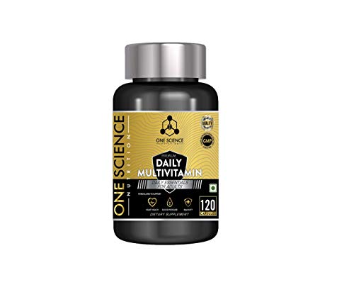 Image of One Science Nutrition (OSN) Daily Multivitamin [23+ Vitamins and Minerals for workout Nutrition] with Vitamin D and Iron for strong bones and helps in muscle recovery - 60 Caps