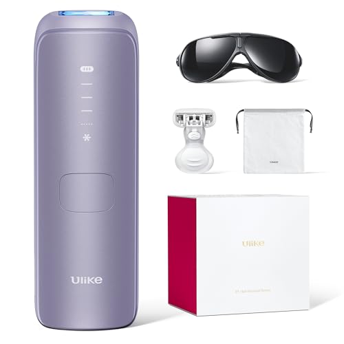 Ulike Laser Hair Removal Device Air 4 Ipl Gift for Women and Men, Ice Cool and Permanent Hair Reduction for Nearly Painless, USHR Mode Hair Removal in 10mins from Home