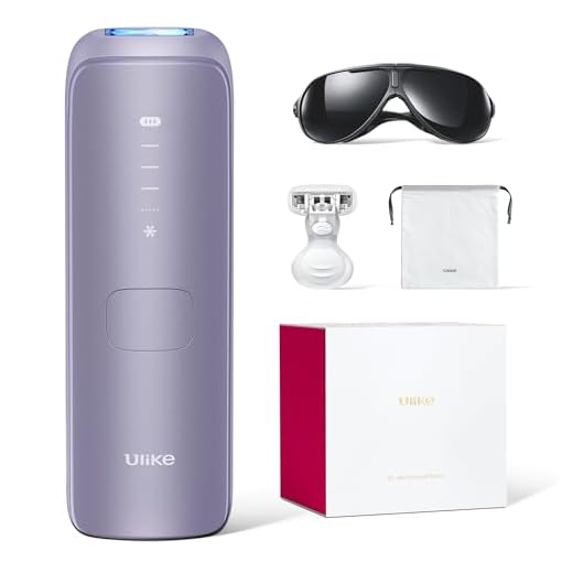 Ulike Laser Hair Removal Device Air 4 Ipl Gift for Women and Men, Ice Cool and Permanent Hair Reduction for Nearly Painless, USHR Mode Hair Removal in 10mins from Home