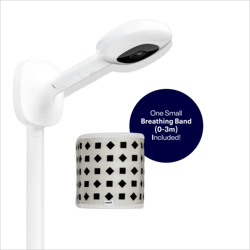 Midea Whs-109Fw1 Upright Freezer, 3.0 Cubic Feet, White & Nanit Pro Complete Monitoring System – Includes Wi-Fi Hd Video Camera W/Nightlight And Night Vision, Multi-Stand #TOP5