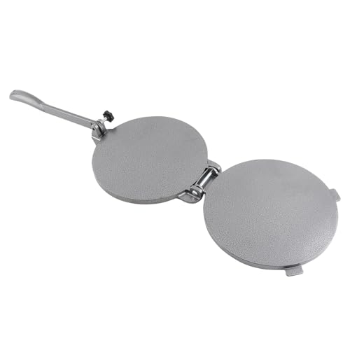 Aramox Pressa per Tortilla Torte di Carne Torte a Mano, Pressa per Tortilla in Lega di Alluminio Manuale Tortilla Maker Strumento di Pressatura per la Preparazione di Tortilla di