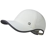 GADIEMKENSD 2.0 Gorra de Running para Hombre y Mujer en Material Dri?Fit elástico con Malla Transpirable y ventilada – Gorra Fresca de Golf para Senderismo, Off White