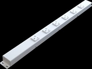 24â€ 6 20A Outlets Hardwired Power Strip