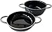 Silit Combination Set Pot and Pan Diameter 21 cm, Anthracite, Silargan, 2-in-1 Set, Ideal for Small Kitchens, Made in Germany