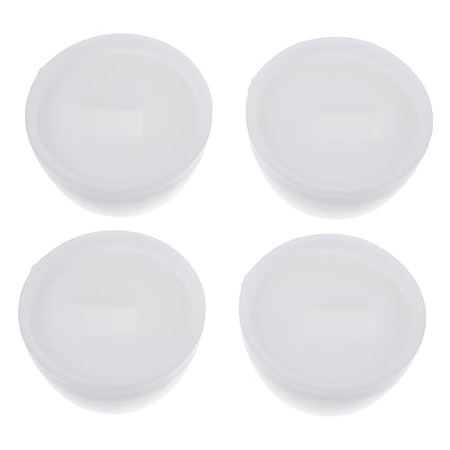 Housoutil Astuccio 4 Paia per Sedili Wc Cappucci