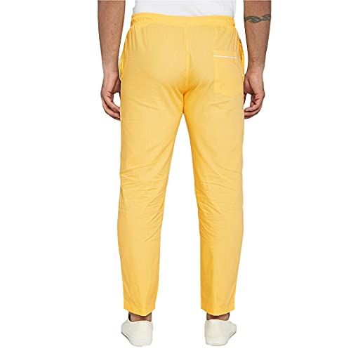 Image of Bewakoof Men's Solid Regular Fit Poplin Pyjamas