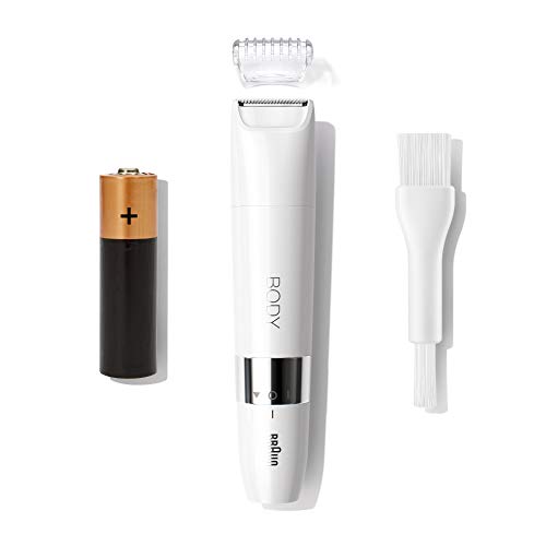 Braun Body Mini-Trimmer, elektrischer Körperrasierer mit Trimmeraufsatz für Damen und Herren, präzise Haarentfernung für Bikinizone, Achseln, Brust, für unterwegs, Wet&Dry, BS1000, weiß - Image 6