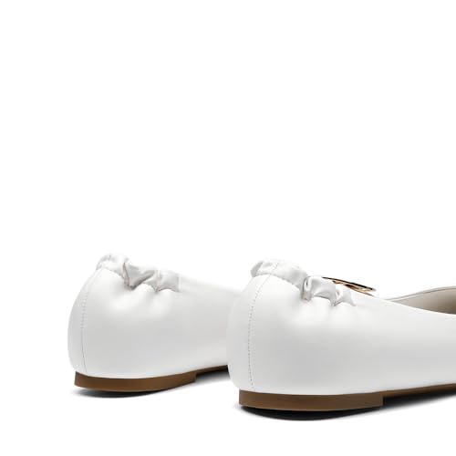 DREAM PAIRS Women's Ballet Flats Shoes Round Toe Slip On Comfortable Dressy Shoes4
