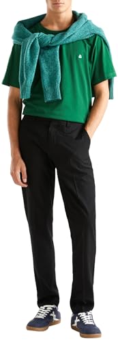 Pantalon 4ki3uf02i Benetton noir 100 taille 52 pour homme