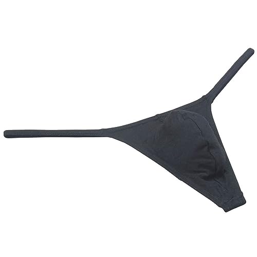 Men's Modal Mini Bikini G-string Thong Underwear Minimum Coverage Underpants Tiny Pouch T-back Sexy Male lingeries3