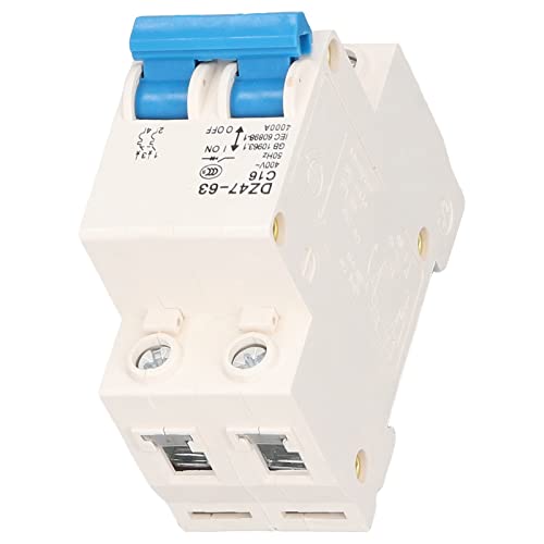 Interruptor de Ar Miniatura Doméstico 2P, Interruptor de Ar Em Miniatura 16A 220V Pequeno para Comer