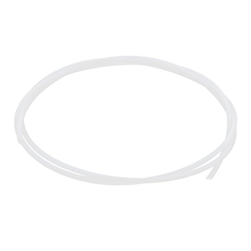 Sourcingmap 1Meters 1mm ID 2mm OD PTFE Tubing Tube Pipe for 3D Printer