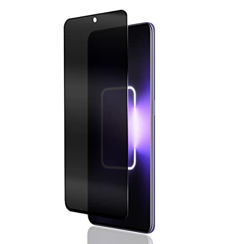 Yiunssy Protector de pantalla Privacidad para Realme GT Neo 5 Cristal Templado, Cobertura Completa/Dureza 9H,Anti Espía Privacy Vidrio Templado para Realme GT Neo 5
