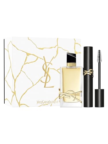 Yves Saint Laurent Libre   Juego de regalo de 2 piezas, (3.0 oz Eau De Parfum Spray + Máscara Lash Clash de 0.3 oz)