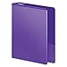 Wilson Jones Heavy Duty Round Ring View Binder with Extra Durable Hinge, Customizable, Purple (W363-14-267), 1.5 inches x 11.6 inches