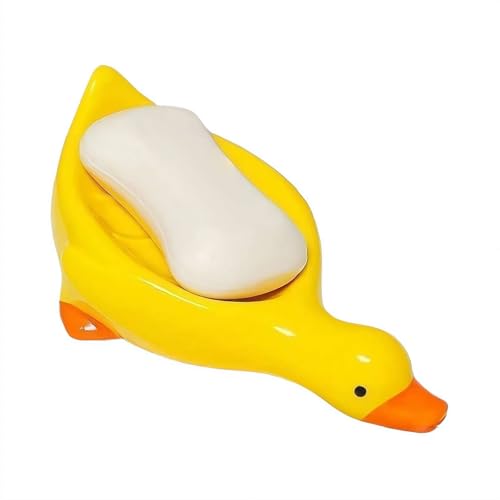 Self-Draining Duck Soap Sponge Holder