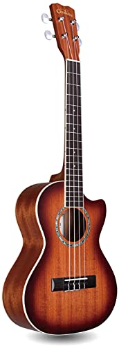 Cordoba 15TM-CE Ukulélé Tenor Finition Edgeburst – Ukulele tenor - Les Beatles, Paul McCartney, John Lennon, RIngo Starr, George Harrison Cordoba 15TM-CE Ukulélé Tenor Finition Edgeburst - Ukulele tenor – Image 3