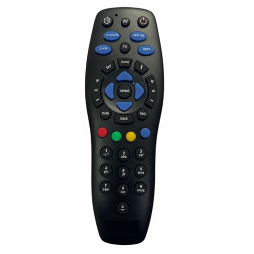 Image of Upix Compatible Tata Sky DTH SD /HD Set Top Box Remote No. 821 | No Recording | Exact Match Required