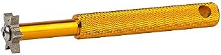 Beehive Filter Groove Sharpener with 6 Heads - Golf Club Groove Sharpener Re-Grooving Tool and Cleaner for all Irons Pitching Sand Lob Gap and Approach Wedges and Utility Clubs