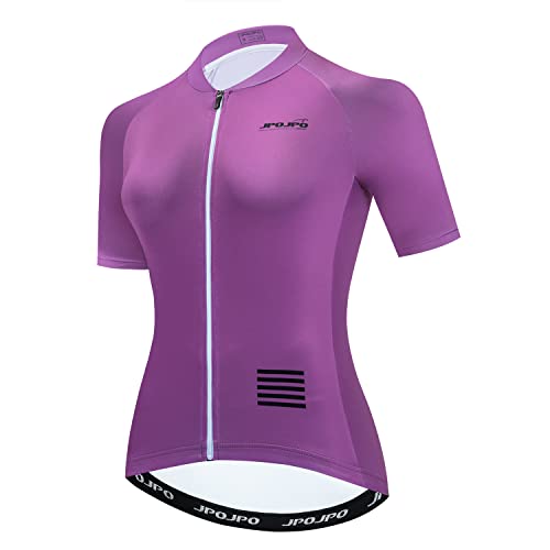 Cycling Jersey Women Bike Shirts Bicycle Jacket Team Biking Tights Clothing Purple
