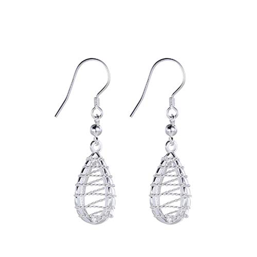 Preisvergleich Produktbild Ohrring S925 Sterling Silber Geometrische Laterne Hohle Ohrringe Temperament Ohrringe Persönlichkeit Wilde Frau