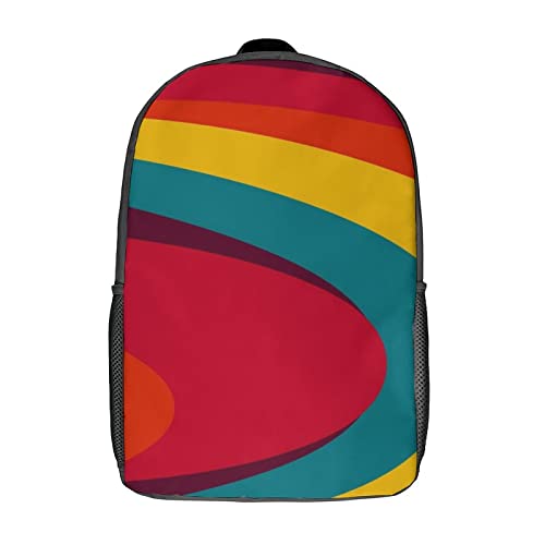 Sac à dos pour enfants 17 pouces avec motif imprimé en 3D relief pour soulager le dos